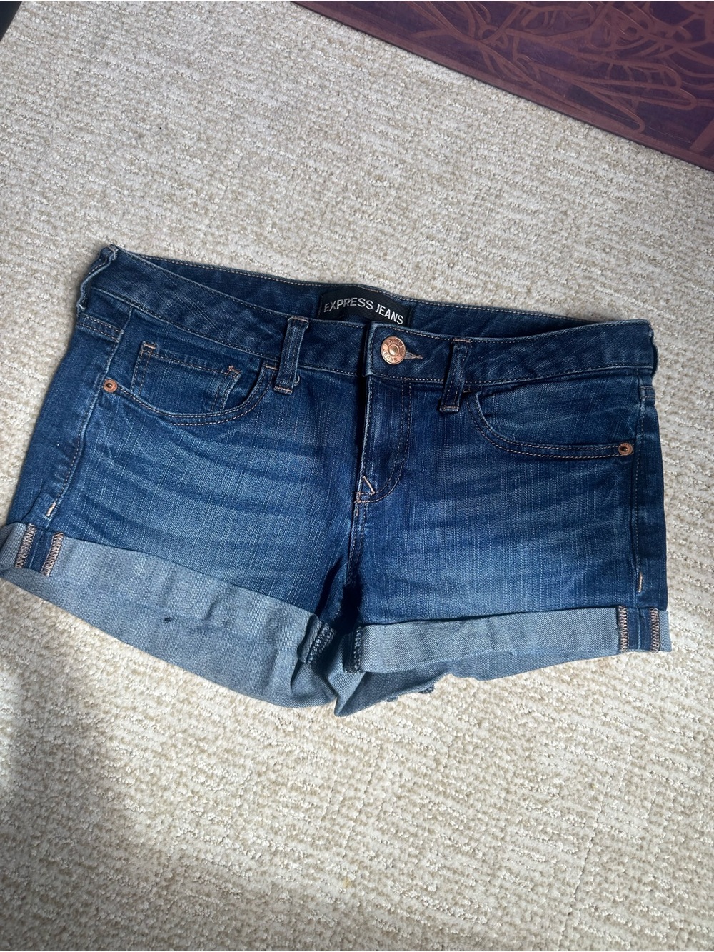 Express Denim Shorts